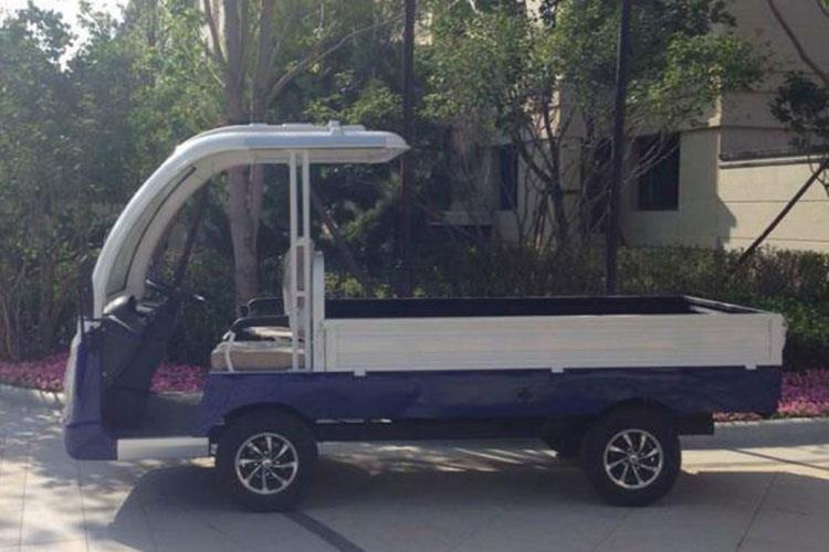 接納效率高直流牽引電動機，牽引力大，步碾兒速度行走，能蒙受沉重的物料搬運