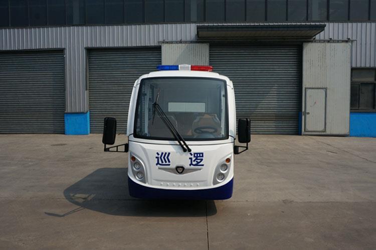 該車采用麥弗遜式獨立懸掛前橋，鋼板彈簧加筒式減震器后橋，適應不同路況，讓巡邏車承載能力更強，行駛更加平穩