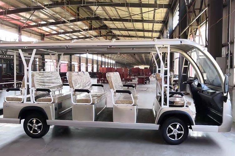 巧奪天工紅木家具廠八座電動觀光車