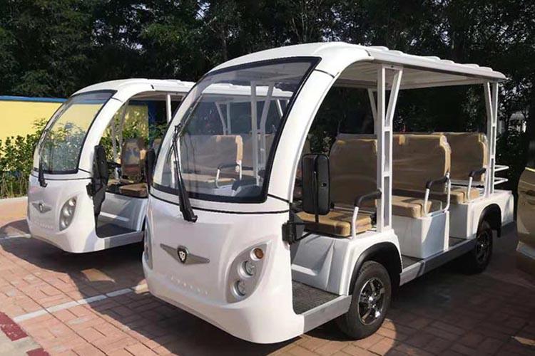 濰坊央城八座電動觀光車